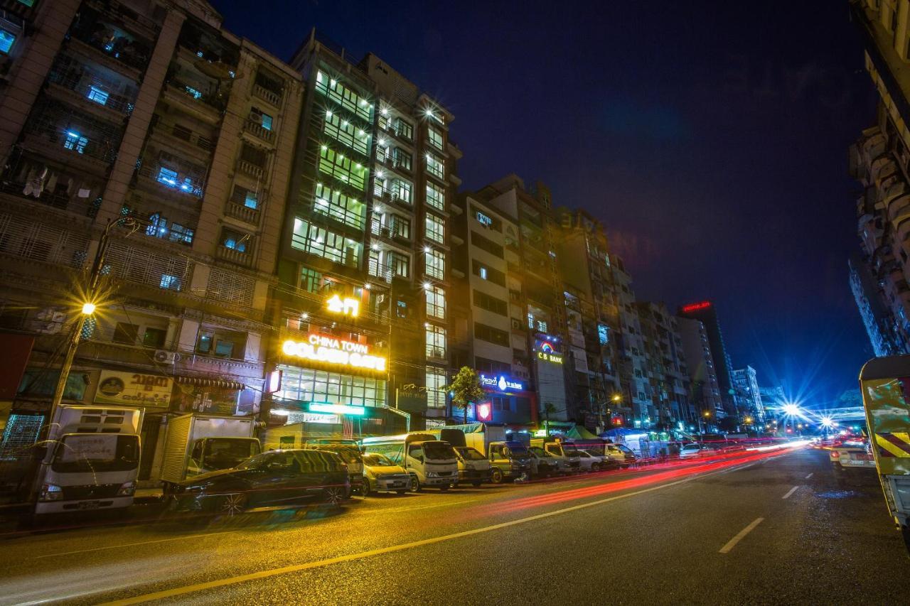 Golden Gate China Town Hotel Yangon Exterior foto