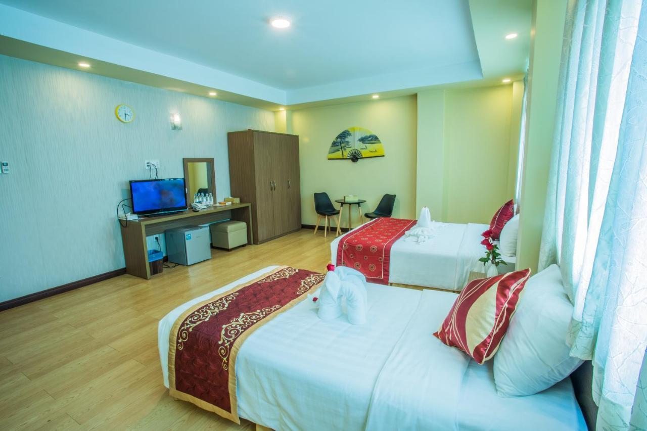 Golden Gate China Town Hotel Yangon Exterior foto
